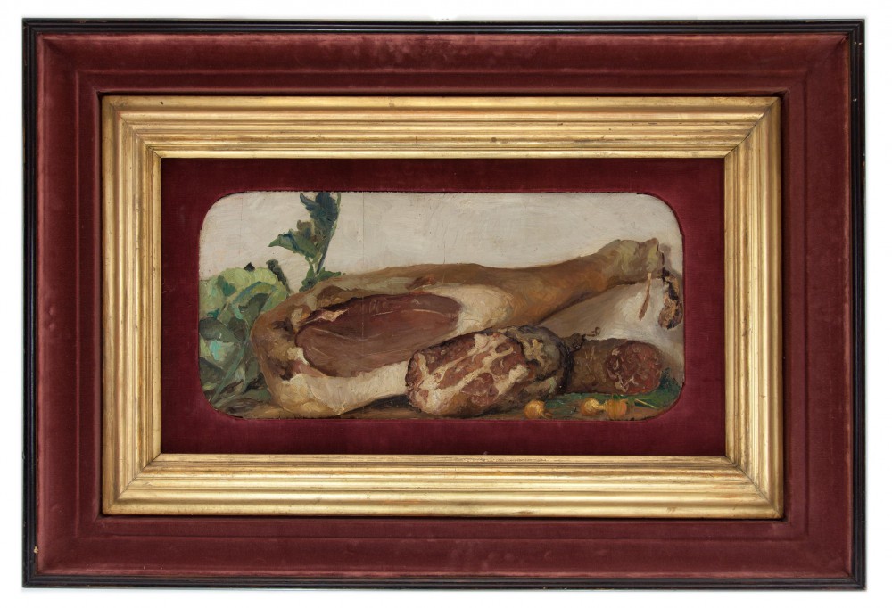 giovanni segantini: Prosciutto 
